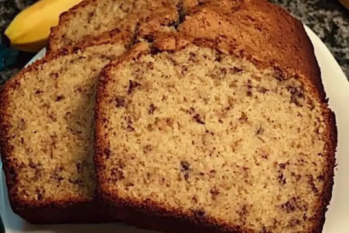 Is oil or butter better for banana bread comparison with a sliced loaf.