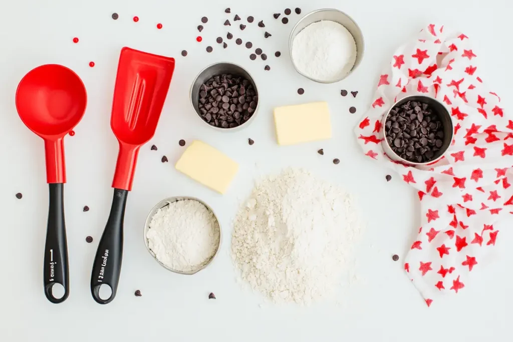 Baking essentials for chocolate bread