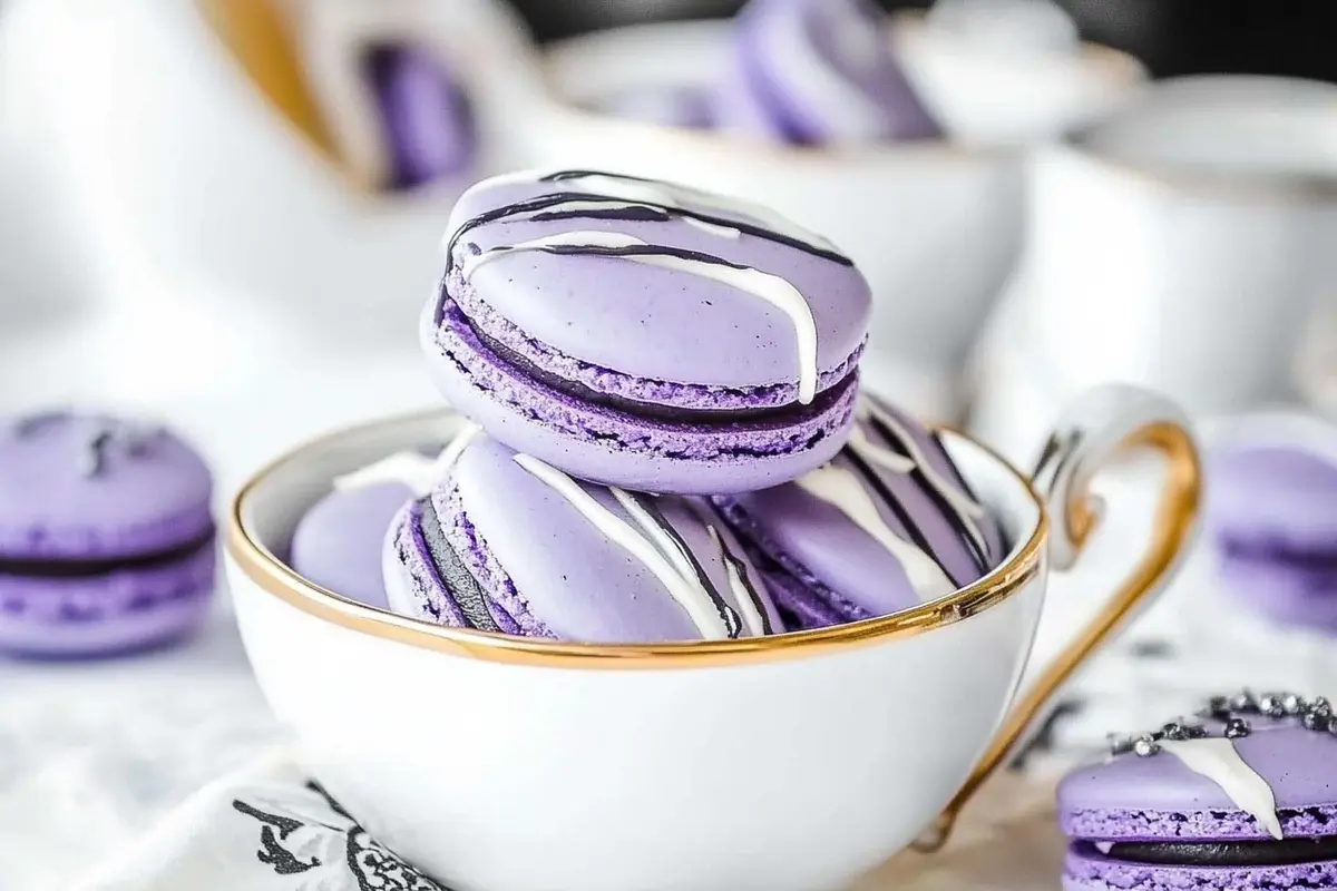 Tea-flavored-macarons-assortment