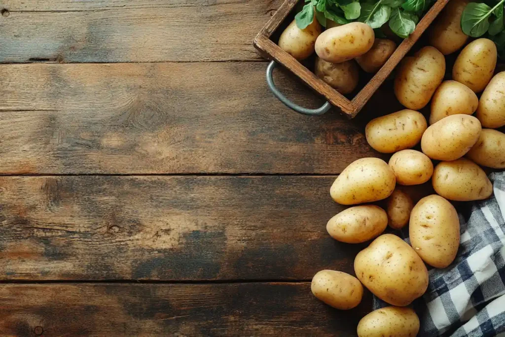 Choosing potatoes for roasting