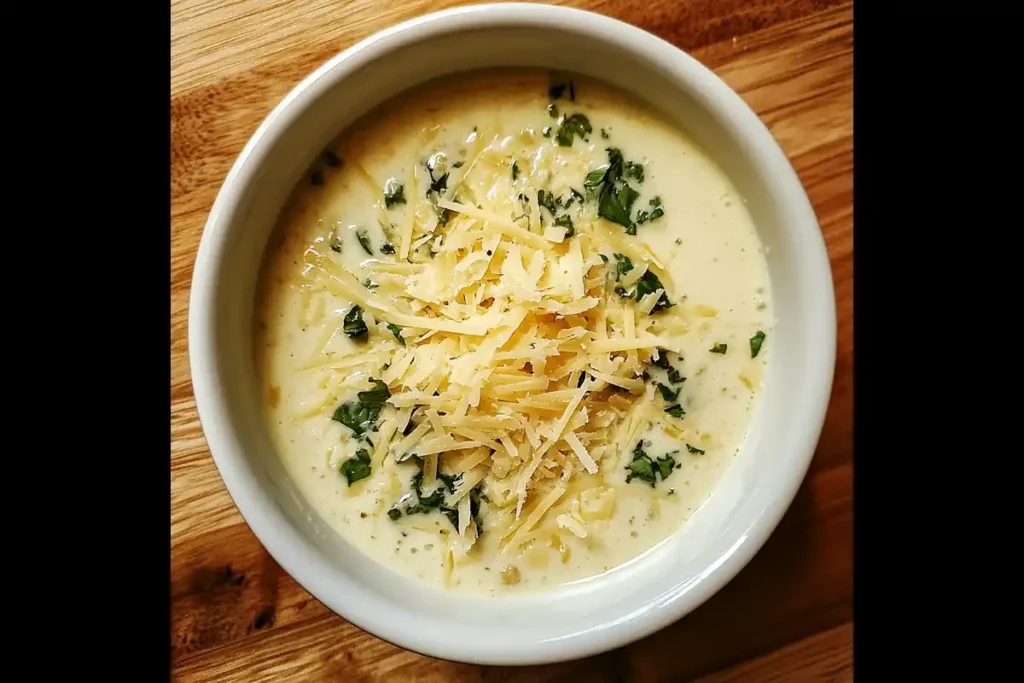 Does Parmesan cheese thicken soup