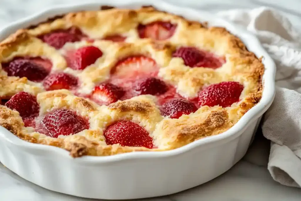 Strawberry cheesecake dessert