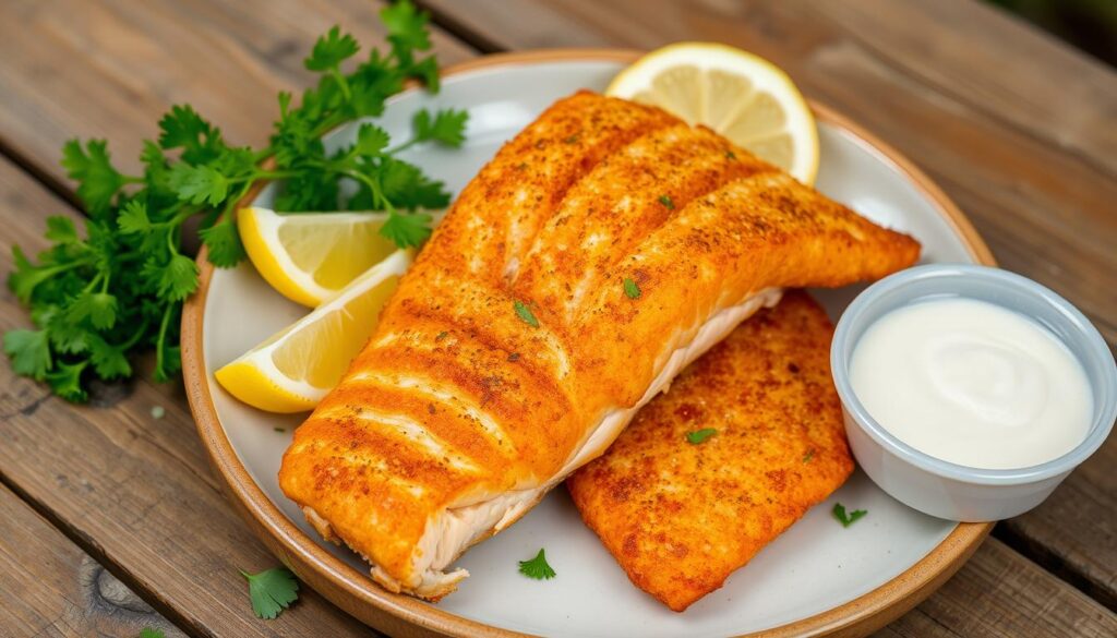 deep fried salmon recipe