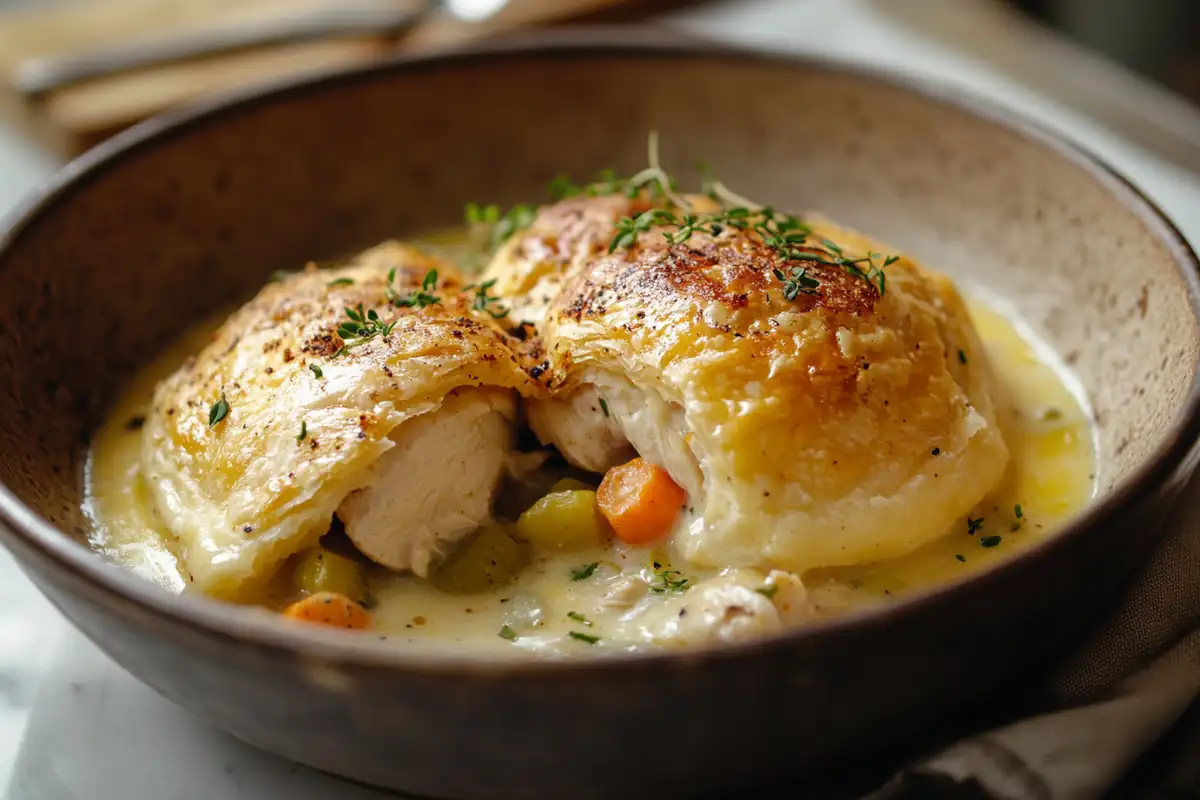 Chicken Pot Pie with Cream of Chicken Soup