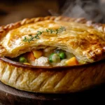 What is the creamy stuff in chicken pot pie